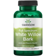 Swanson White Willow Bark (kora wierzby białej) 400 mg - 90 kapsułek