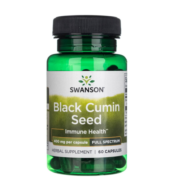 Swanson Czarny kmin (Black Cummin) 400 mg - 60 kapsułek