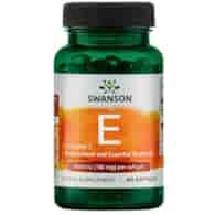 Swanson Witamina E 400 IU - 60 kapsułek