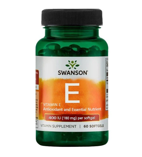 Swanson Witamina E 400 IU - 60 kapsułek
