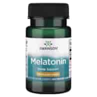 Swanson Melatonina 500 mcg - 60 kapsułek