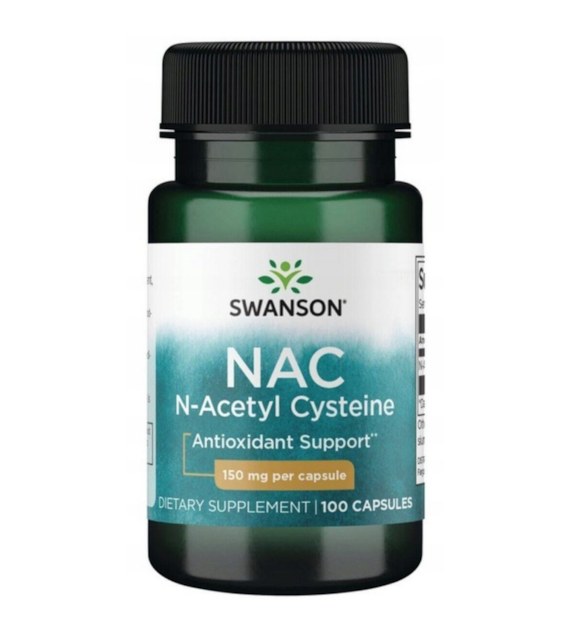 Swanson NAC (N-acetylocysteina) 150 mg - 100 kapsułek