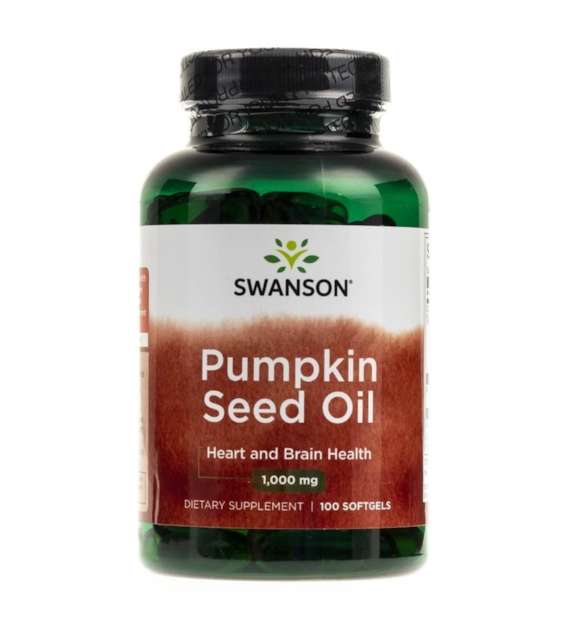 Swanson Dýňový olej 1000 mg - 100 měkkých gelů