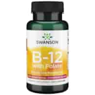 Swanson Witamina B12 500 mcg do ssania, truskawka - 250 pastylek