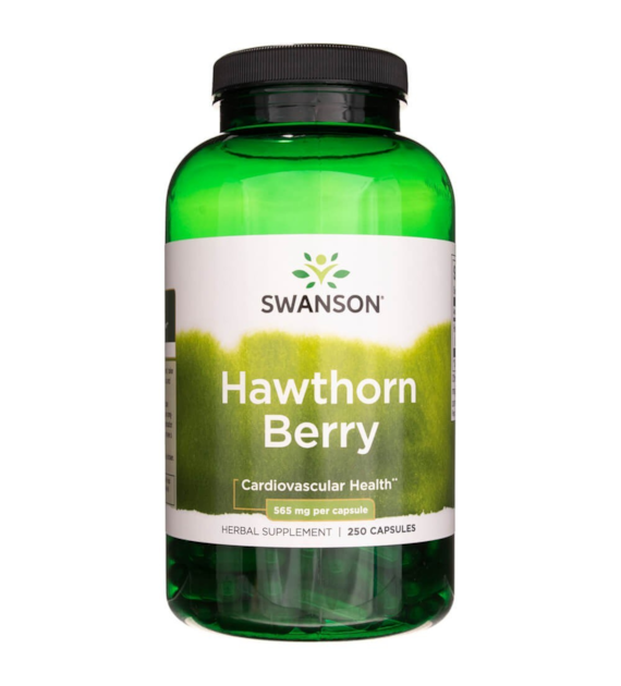 Swanson Głóg Owoce (Hawthorn Berries) 565mg - 250 kapsułek