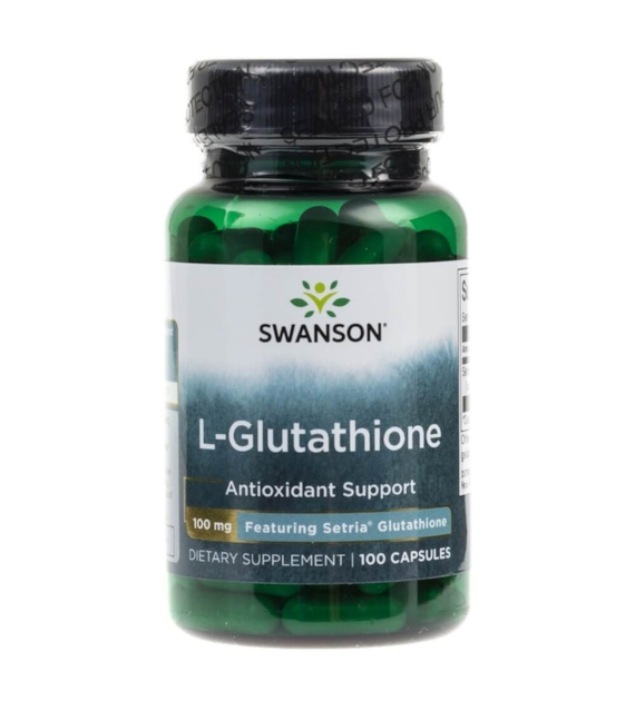 Swanson L-Glutation (L-Glutathione) 100 mg - 100 kapsułek