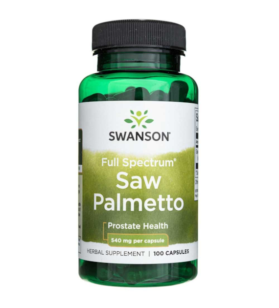 Swanson Saw Palmetto (Palma Sabałowa) 540 mg - 100 kapsułek