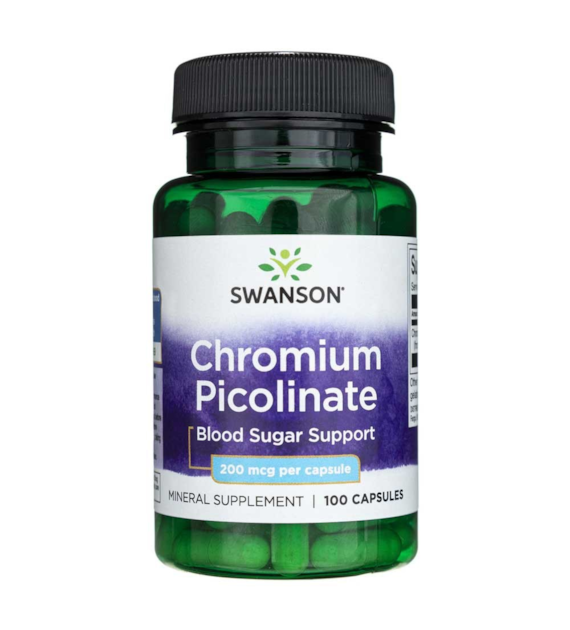 Swanson Chrom (Pikolinian) 200 mcg - 100 kapsułek