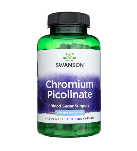 Swanson Chromium Picolinate 200 mcg - 200 Capsules