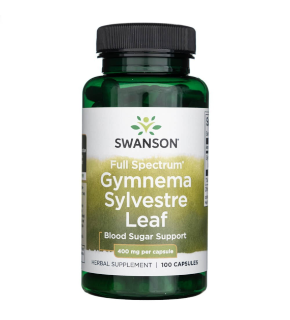 Swanson Full Spectrum Gymnema Sylvestre Leaf 400 mg - 100 Capsules