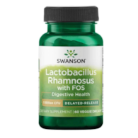Swanson Probiotyk Lactobacillus Rhamnosus z FOS - 60 kapsułek