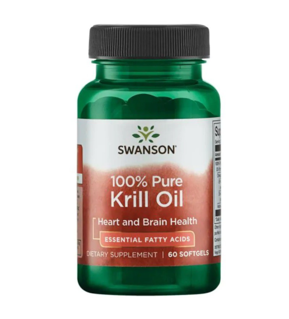 Swanson Olej z kryla antakrytycznego (Krill Oil) 500 mg - 60 kapsułek
