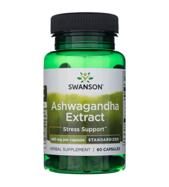 Swanson Ashwagandha ekstrakt 450 mg - 60 kapsułek