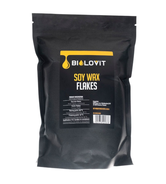Bilovit Wosk sojowy w płatkach - 1 kg