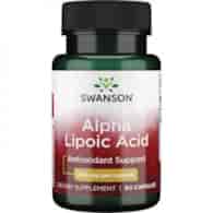 Swanson Kwas Alfa Liponowy (ALA) 300 mg - 60 kapsułek