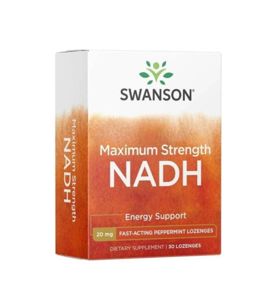 Swanson Maximum Strength NADH 20 mg - 30 pastylek