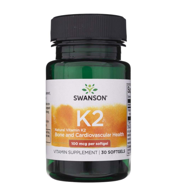 Swanson Vitamin K2 100 mcg - 30 Softgels