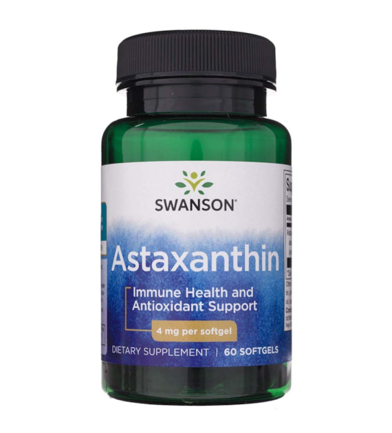 Swanson Astaxanthin 4 mg - 60 Softgels