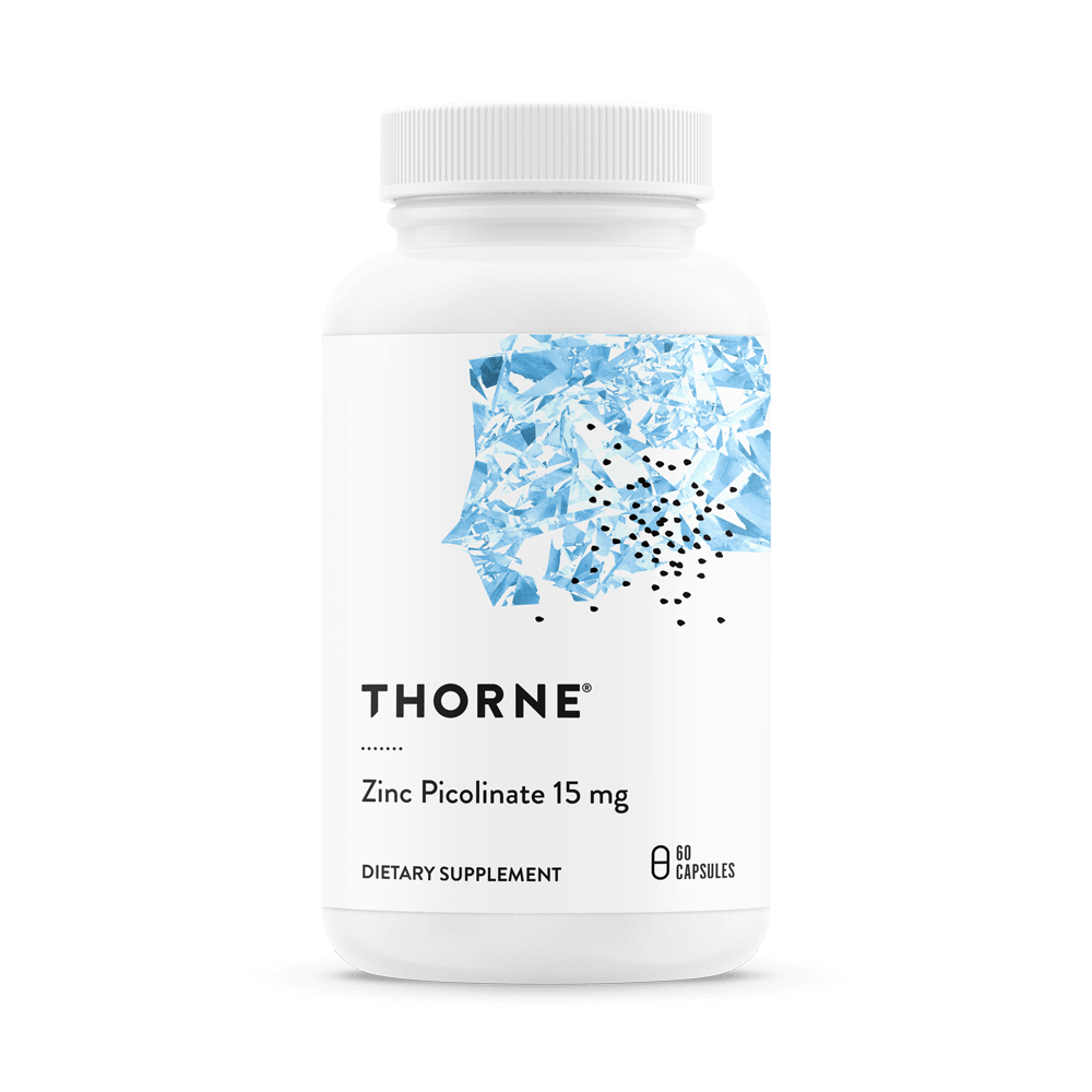 Thorne Research Zink-Picolinat 15 mg - 60 Kapseln