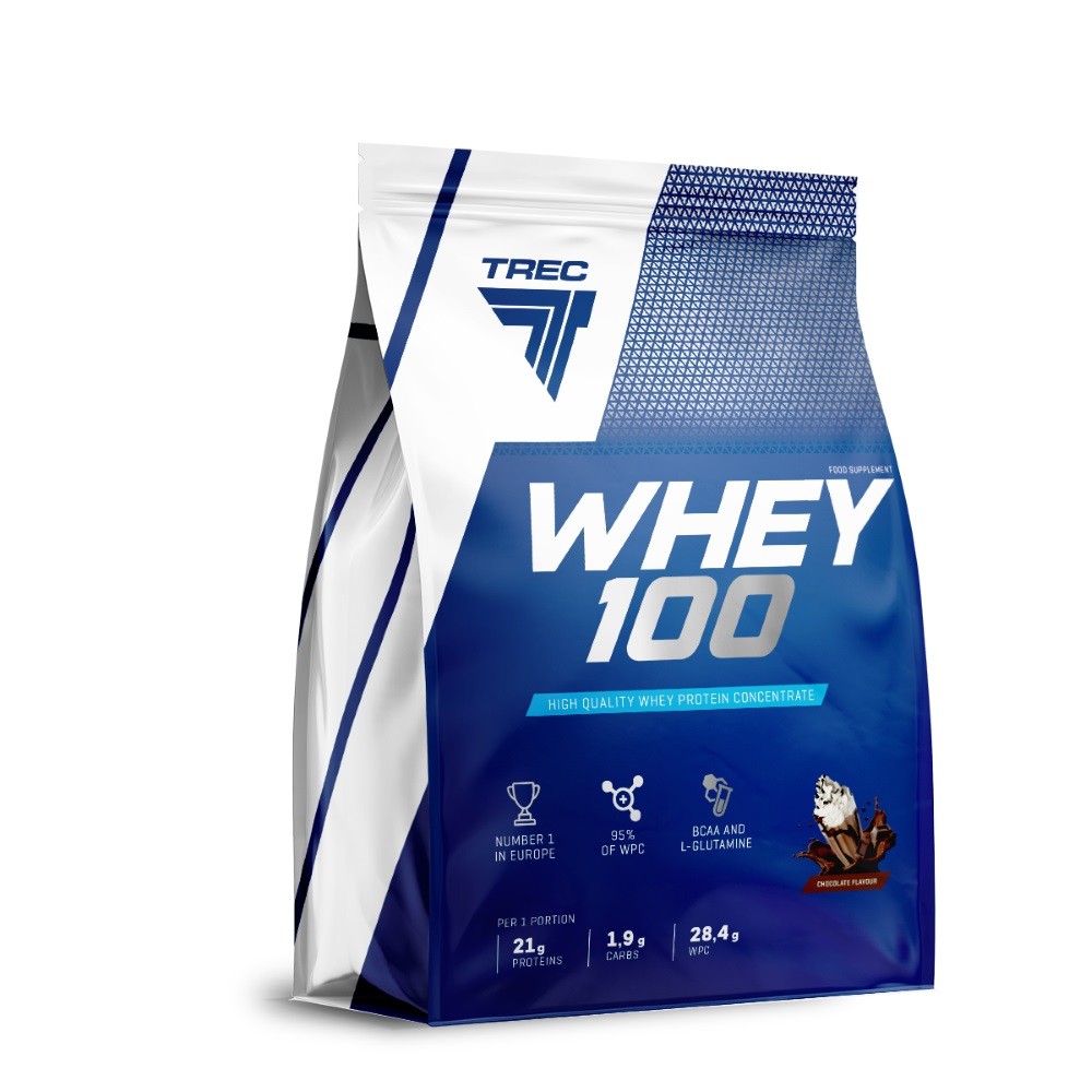 Trec Whey 100 Koncentrat białka serwatkowego czekoladowy - 2275 g