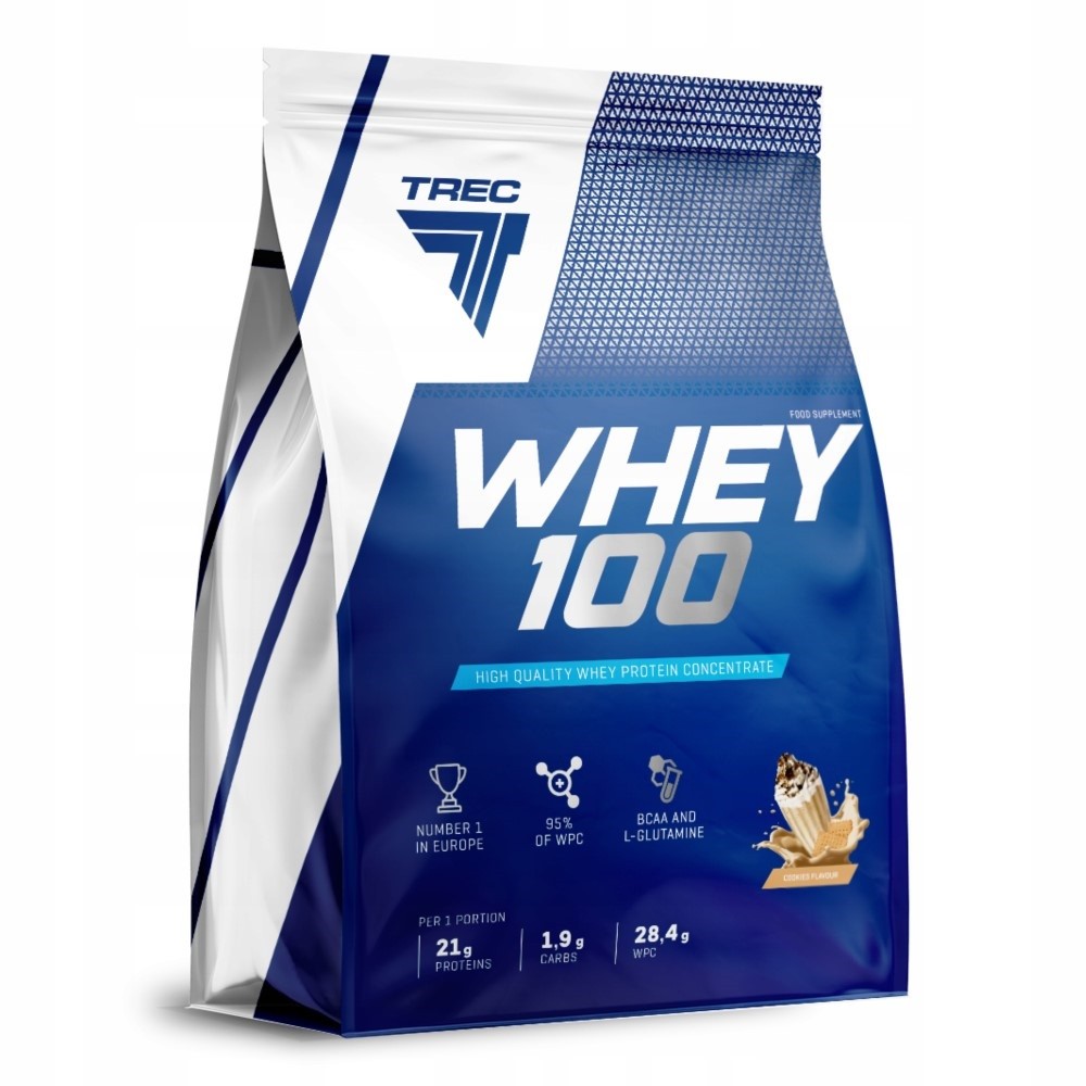 Trec Whey 100 Koncentrat białka serwatkowego ciasteczkowy - 2275 g