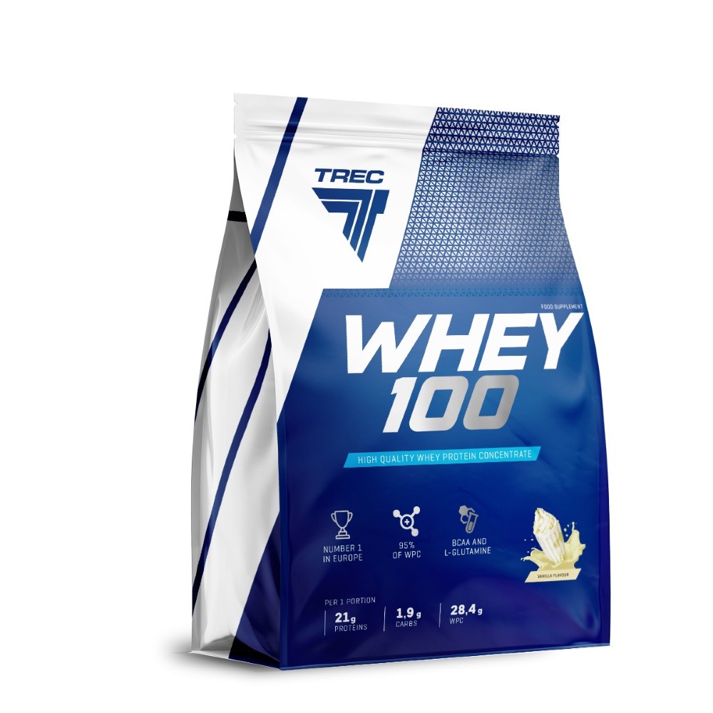 Trec Whey 100 Koncentrat białka serwatkowego waniliowy - 2275 g