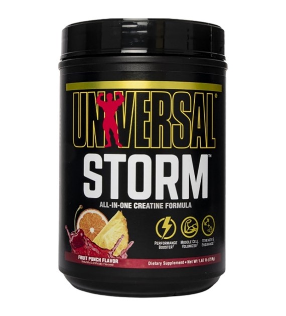 Universal Storm Formuła z kreatyną, owocowy - 752 g
