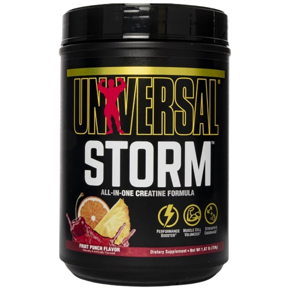 Universal Storm Formuła z kreatyną, owocowy - 752 g