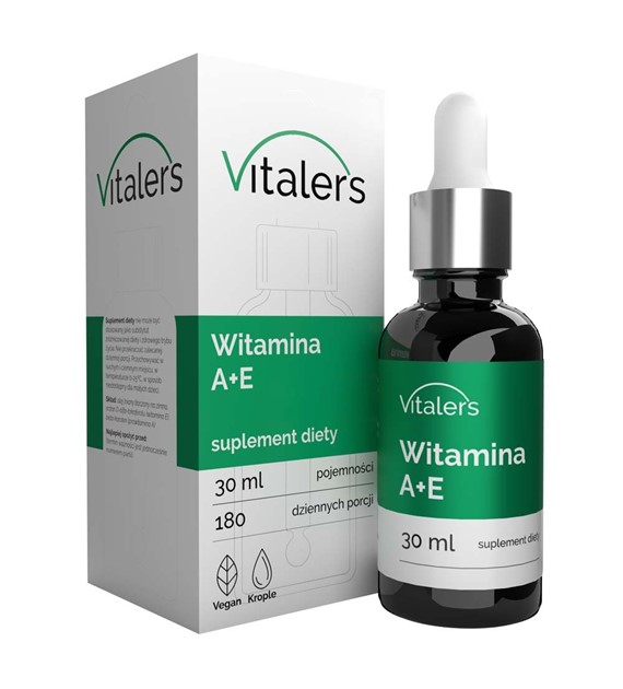 Vitaler's Vitamin A + E 800 mcg, kapky - 30 ml