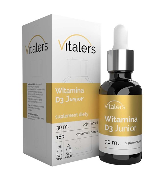 Vitaler's Vitamin D3 Junior 800 IU, kapky - 30 ml