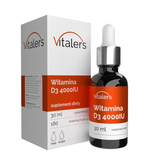 Vitaler's Witamina D3 4000 IU krople - 30 ml