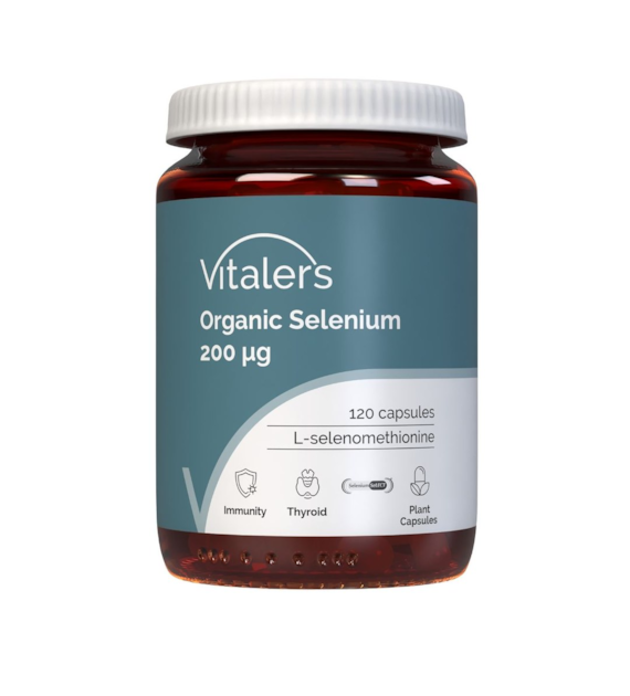 Vitaler's Organic Selenium 200 mcg - 120 Capsules