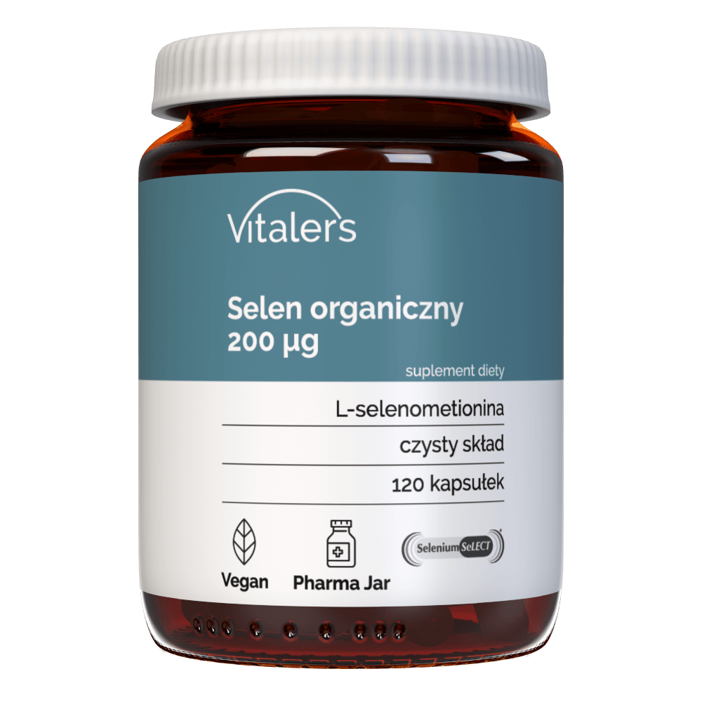 Vitalers - Selen organiczny 200 µg 120 kaps