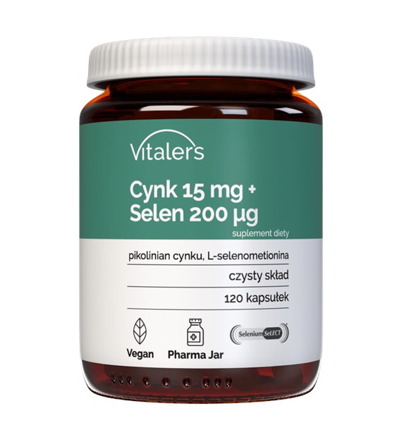 italer's Zink 15 mg + Selen 200 μg - 120 Kapseln