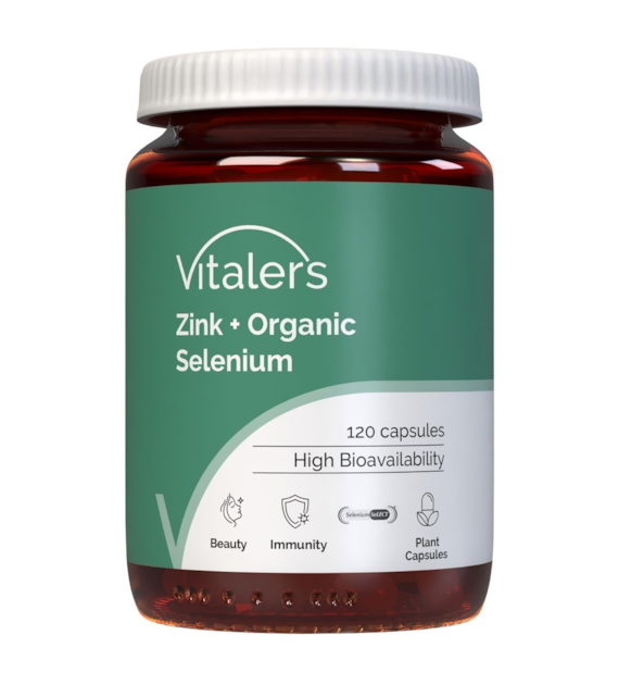 Vitalers - Cynk + Selen organiczny 120 kaps