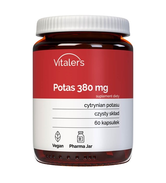 Vitaler's Potassium Citrate 380 mg - 60 Capsules