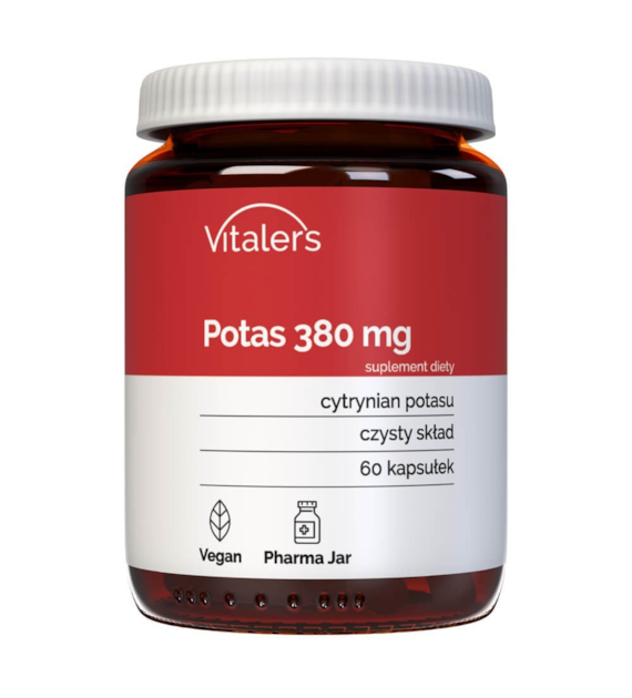 Vitaler's Potassium Citrate 380 mg - 60 Capsules