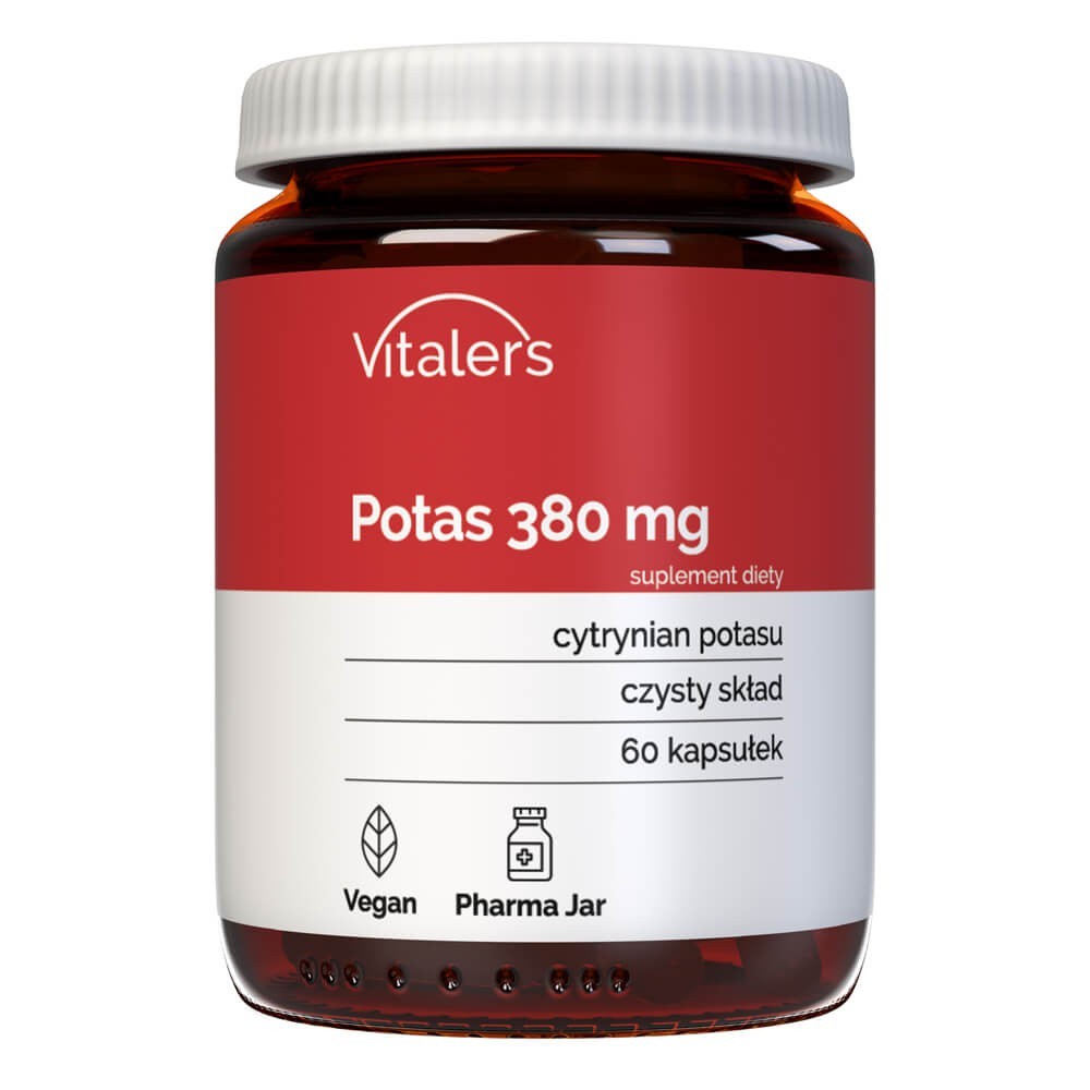 Vitalers - Potas 380 mg 60 kaps