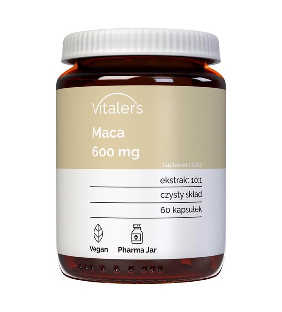 Vitaler's Maca 600 mg - 60 Kapseln