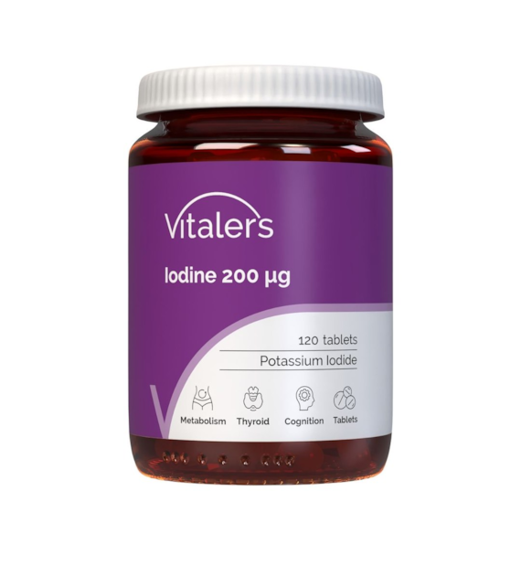 Vitaler's Iodine 200 mcg - 120 Capsules