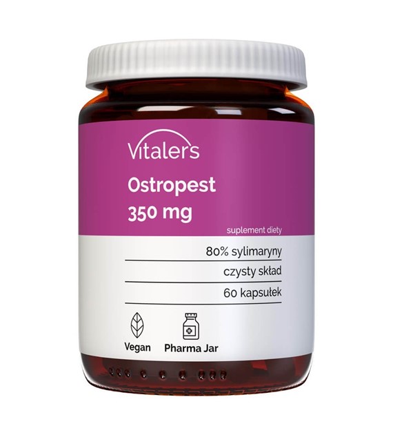 Vitaler's Ostropestřec mariánský 350 mg - 60 kapslí