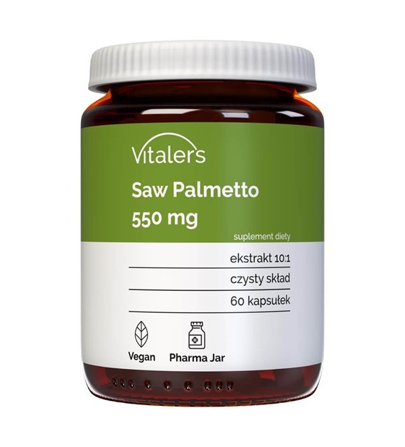 Vitaler's Saw Palmetto 550 mg - 60 Capsules