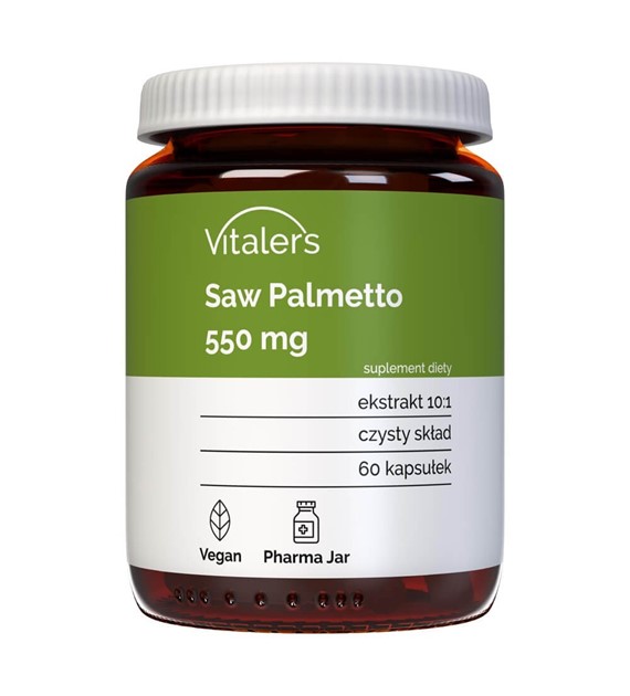 Vitaler's Saw Palmetto 550 mg - 60 kapslí