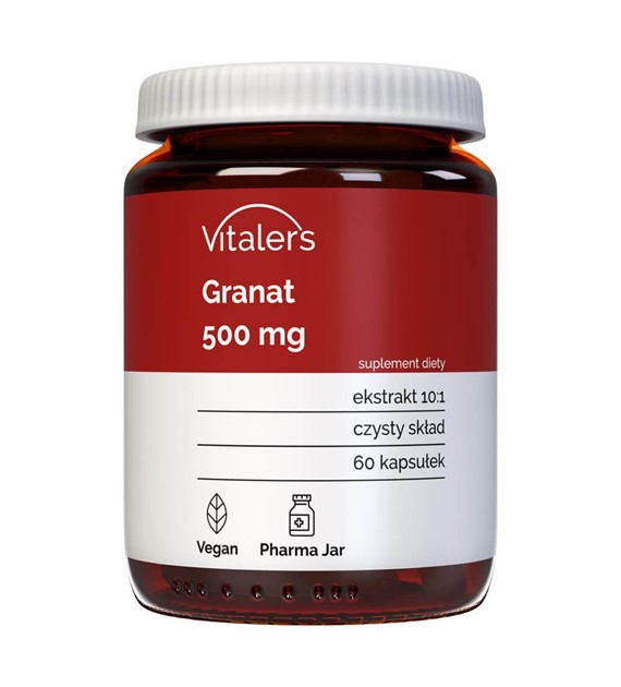 Vitaler's Granatapfel 500 mg - 60 Kapseln