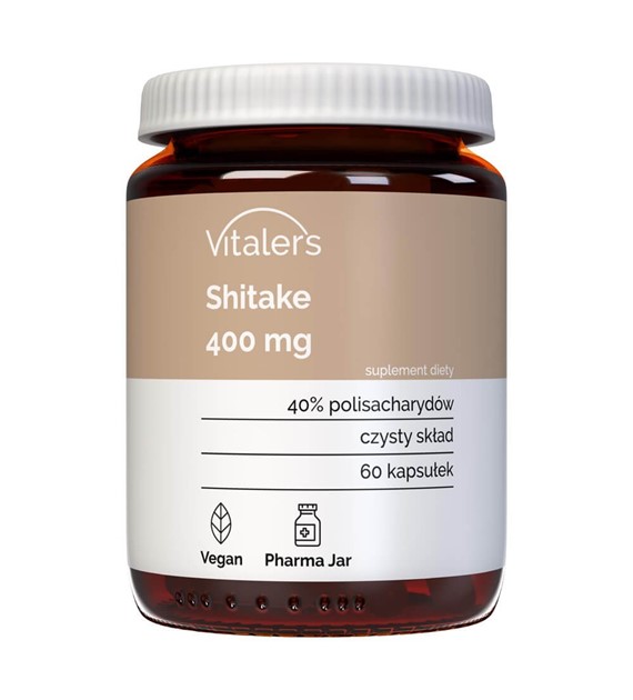 Vitaler's Shiitake 400 mg - 60 Kapseln