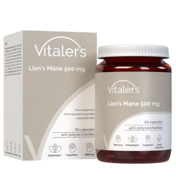 Vitaler's Lion's Mane 500 mg - 60 Capsules