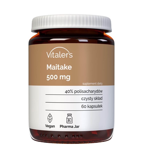 Vitaler's Maitake (Maitake leafworm) 500 mg - 60 Capsules