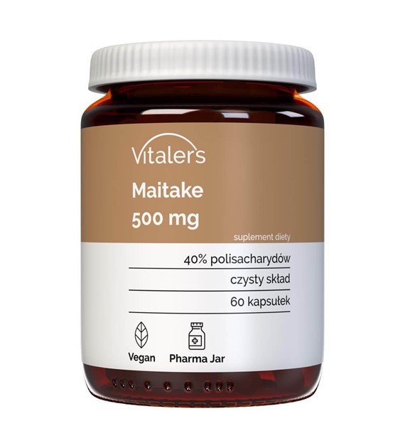 Vitaler's Maitake (Maitake listová) 500 mg - 60 kapslí