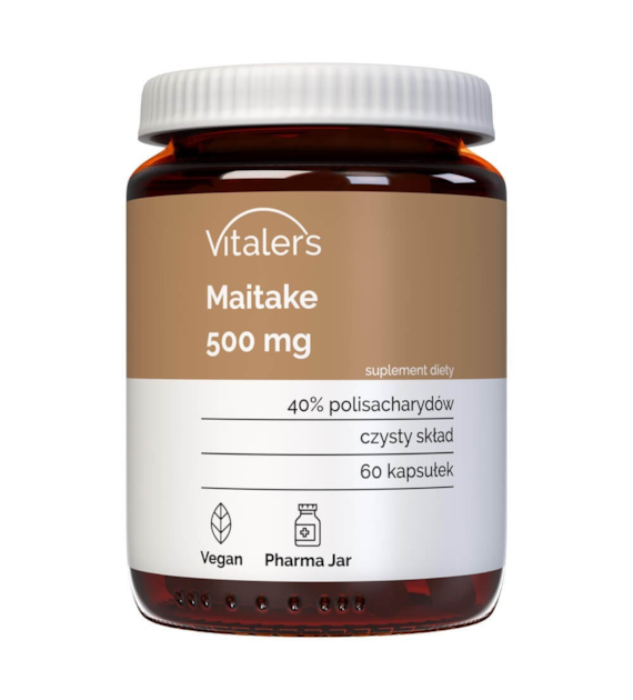 Vitaler's Maitake (Maitake leafworm) 500 mg - 60 Capsules