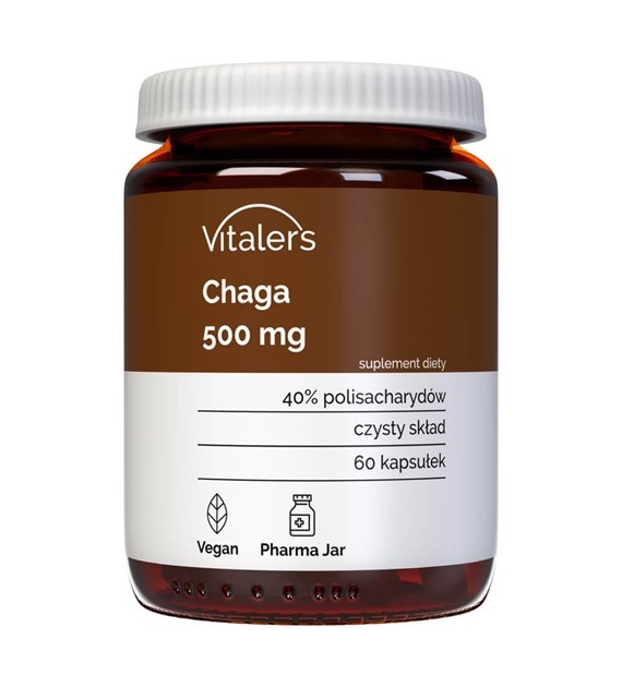Vitaler's Chaga 500 mg - 60 Capsules